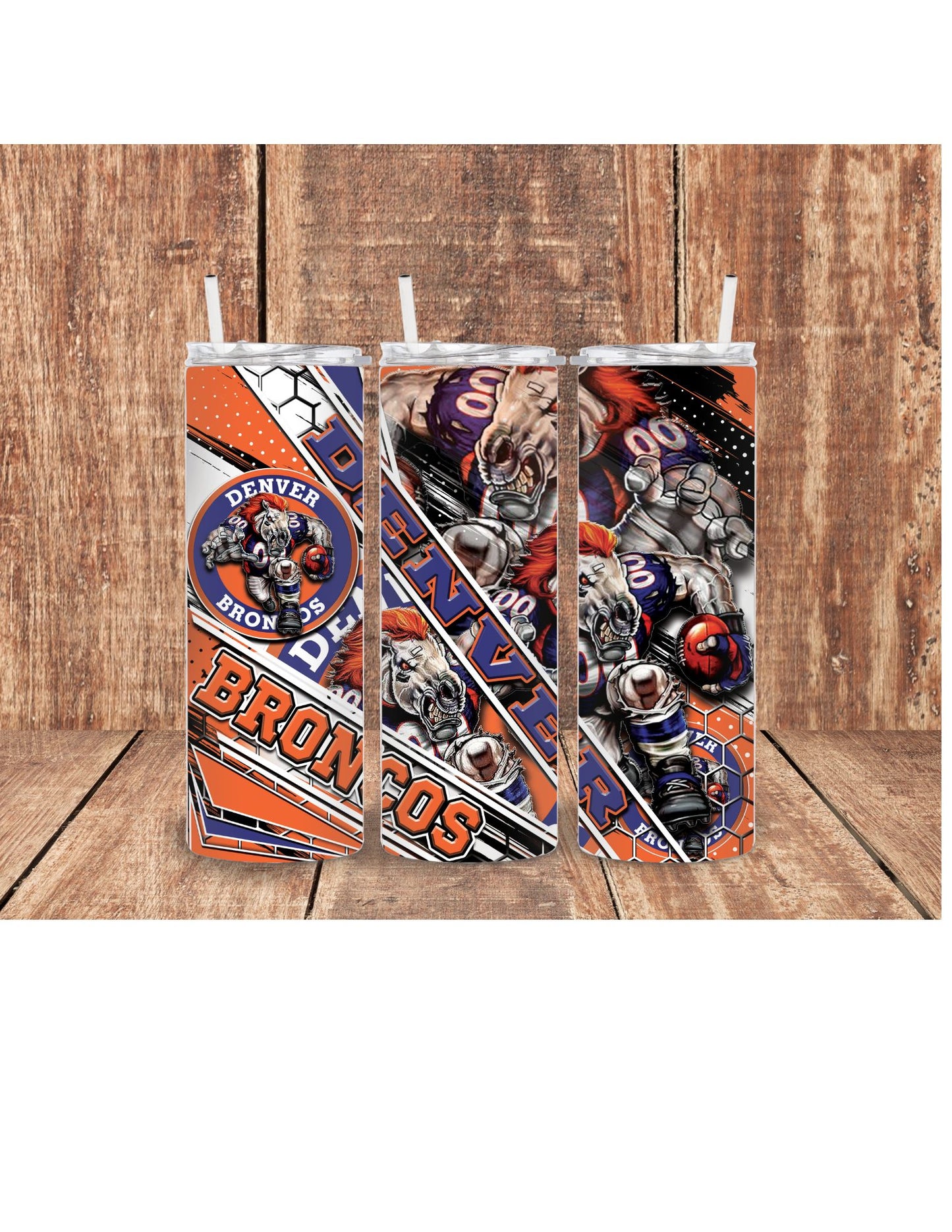 Broncos Football Tumbler