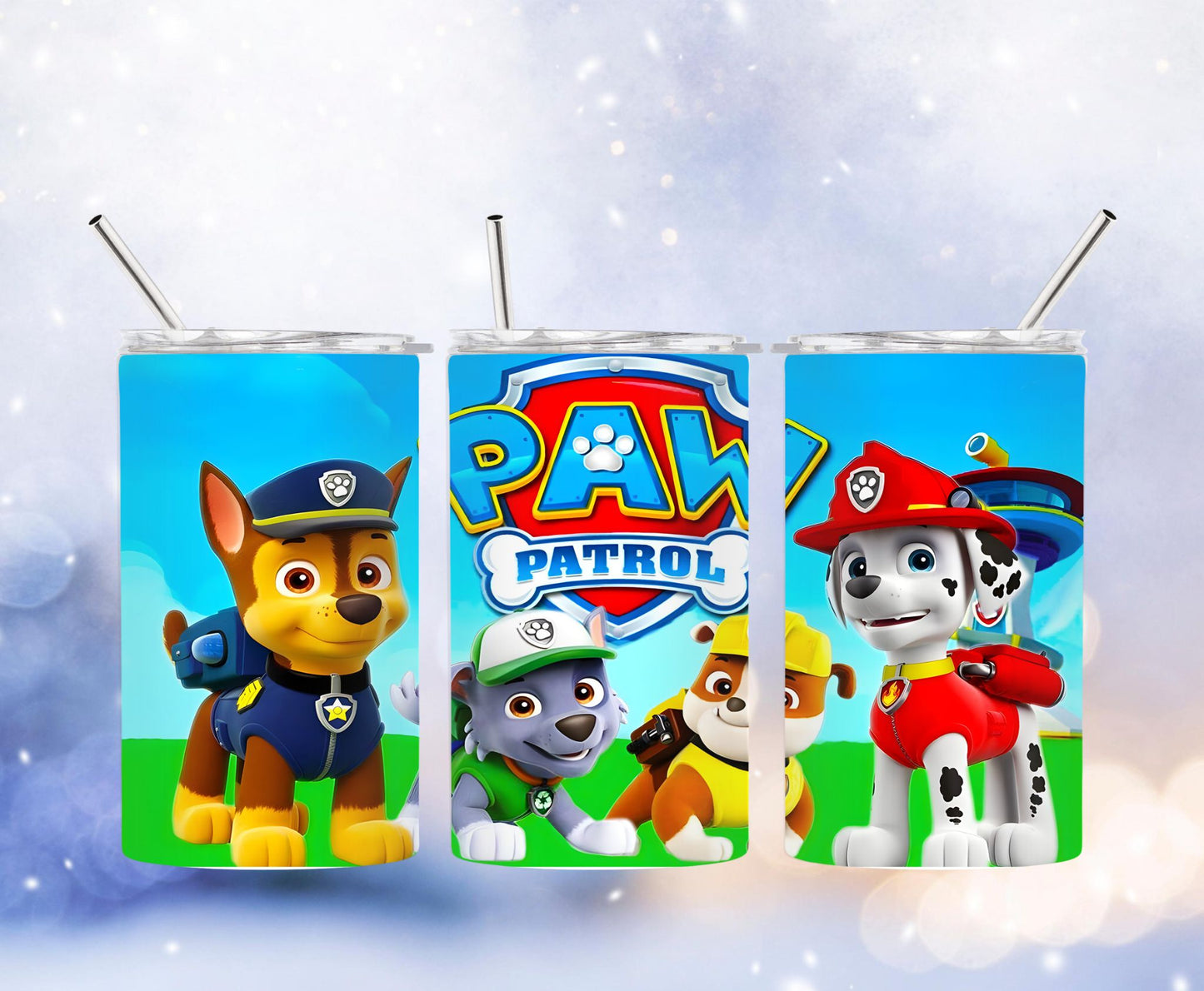 paw patrol tumbler