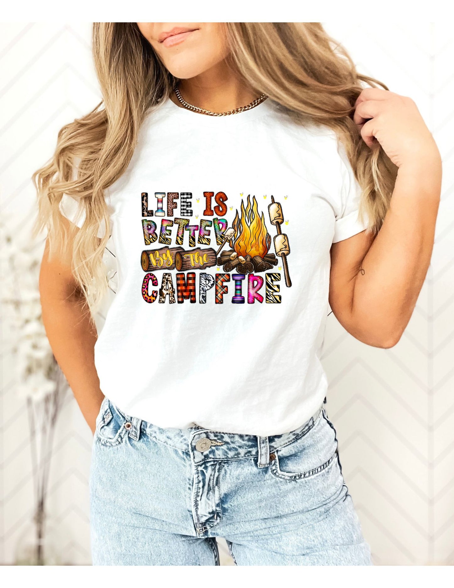 Life better by Campfire T-shirt