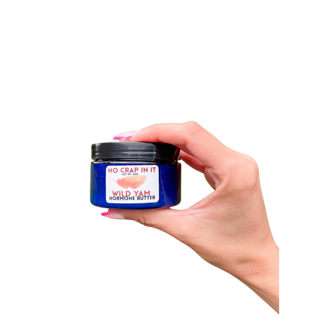 Wild Yam Butter - Hormone Balancing Relief - 4oz