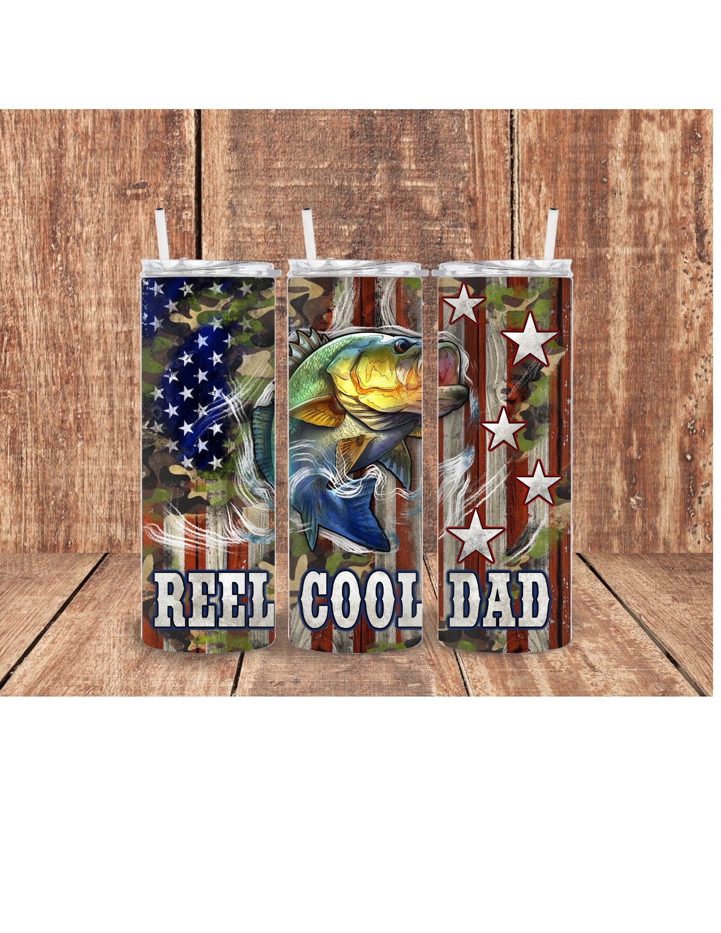 Real Cool Dad Fish Tumbler