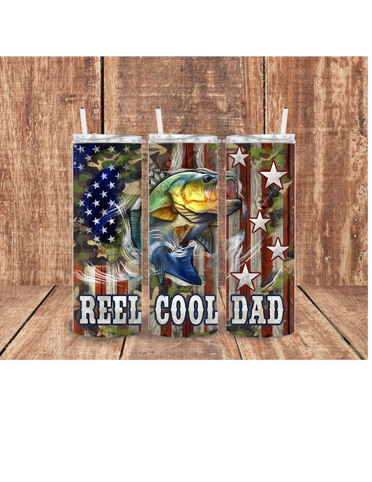 Real Cool Dad Fish Tumbler