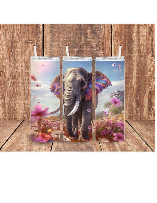 Elephant 3D Tumbler