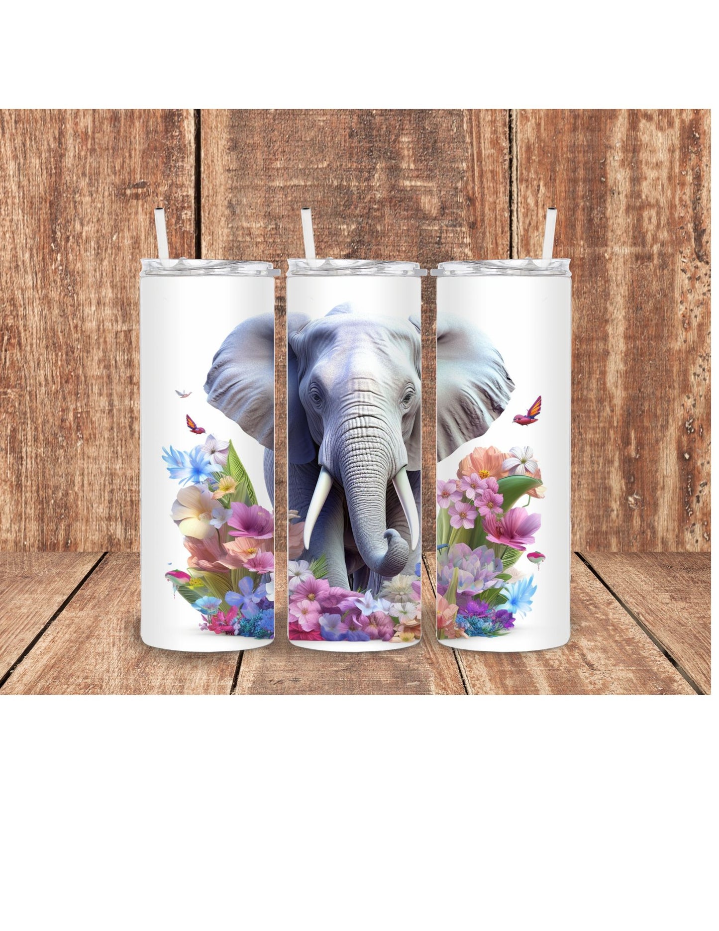 Elephant 3D Tumbler