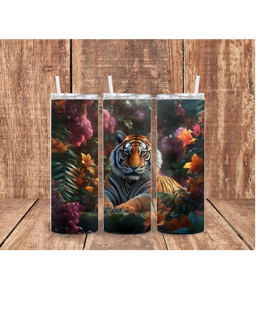 Tiger 3D Tumbler