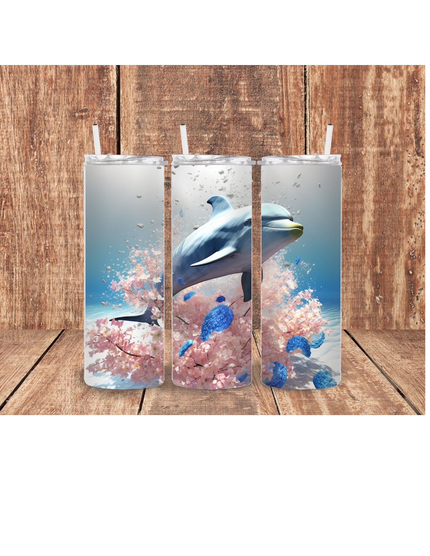 Dolphin 3D Tumbler