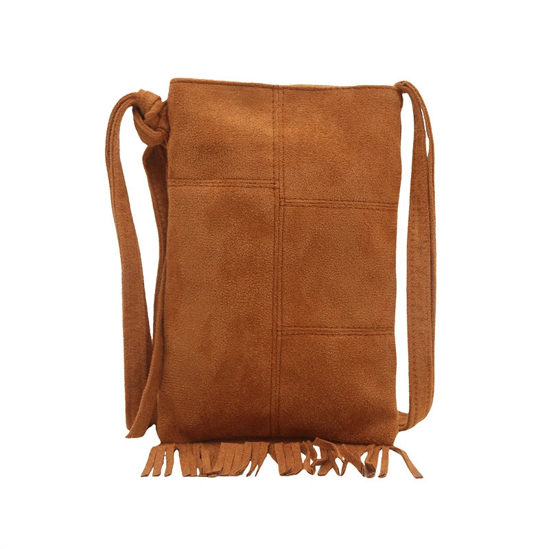 custom fringe purse