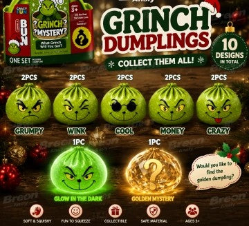 Grinch Dumpling Squishy