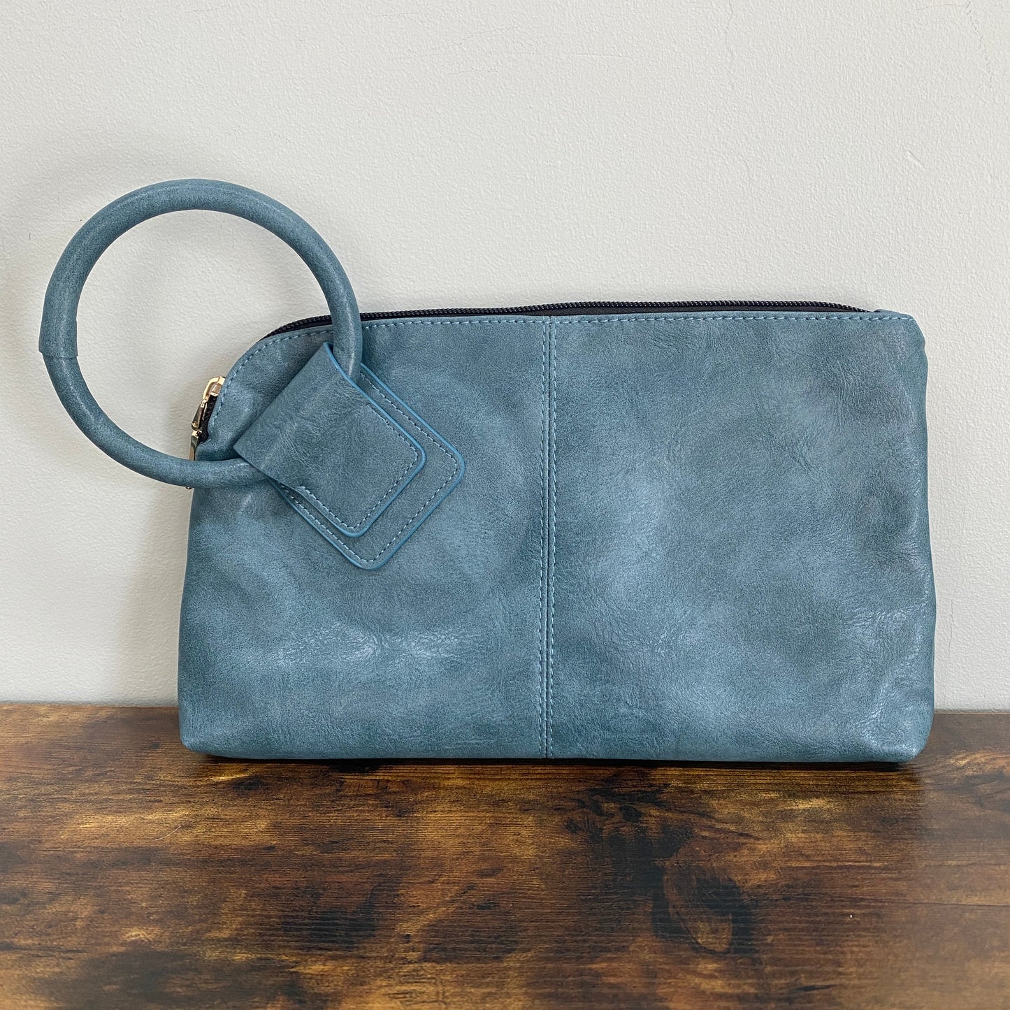 Luna Clutch - Faux Leather with Wrist Loop