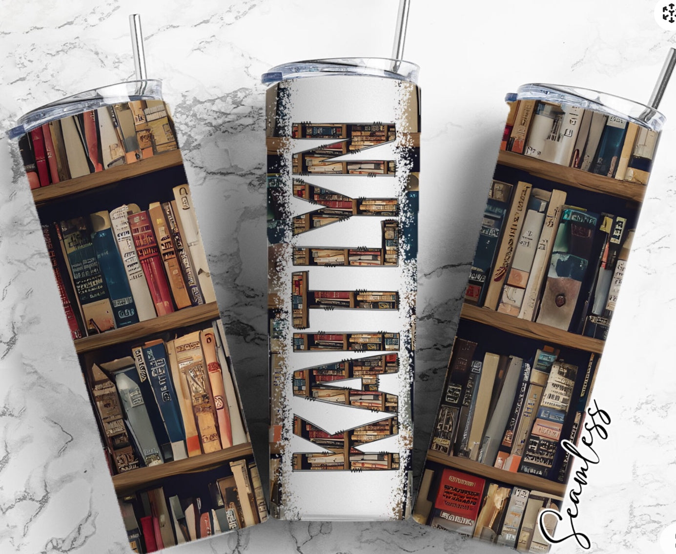 Books with name tumbler