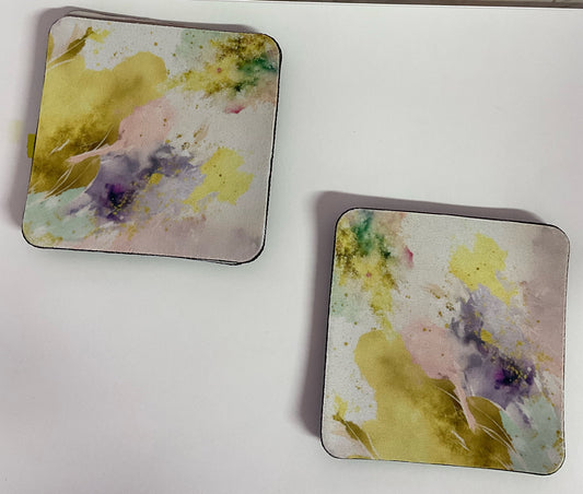 Painted coasters