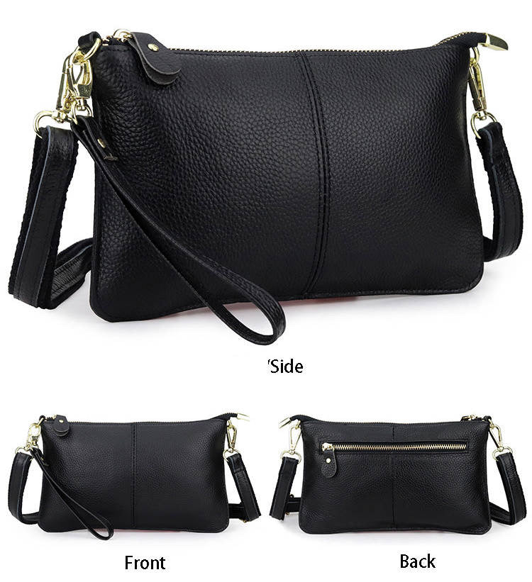 Megan Clutch Crossbody - Genuine Leather