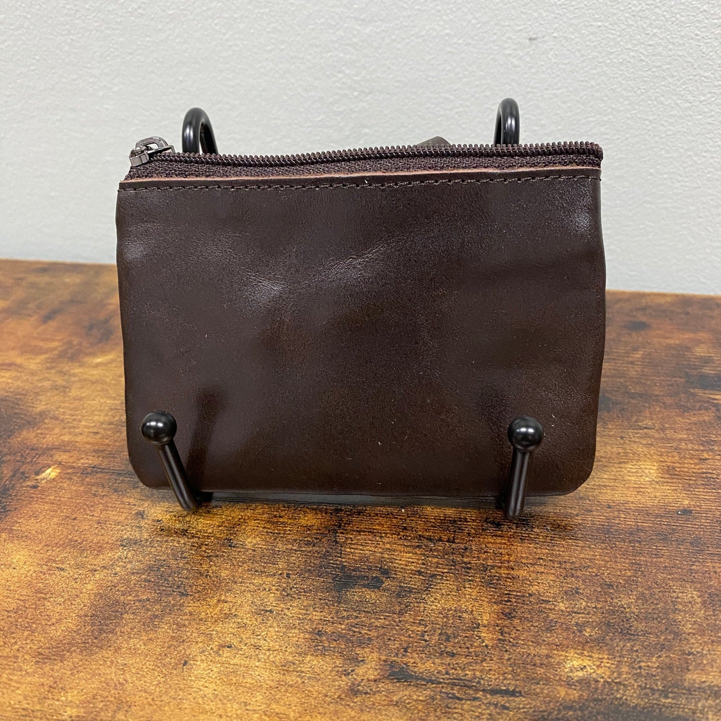 Card Holder Wallet Keychain - Genuine Leather