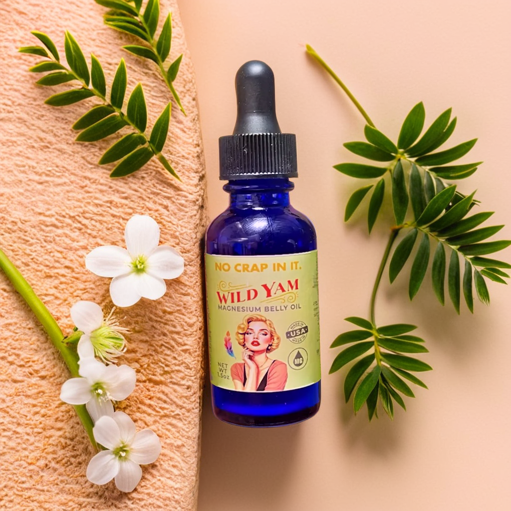 Wild Yam Belly Oil - Hormone Balancing and Magnesium in One!