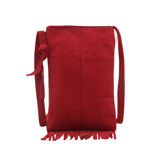 custom fringe purse