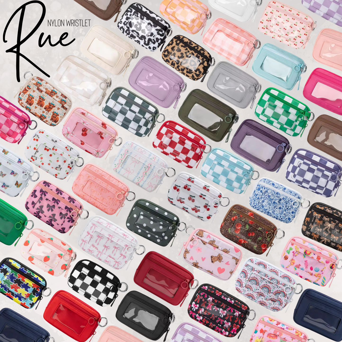 Rue - Nylon Wristlet Wallet -