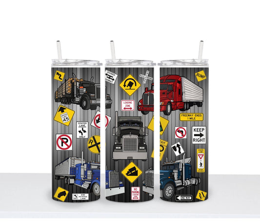 Trucker tumbler