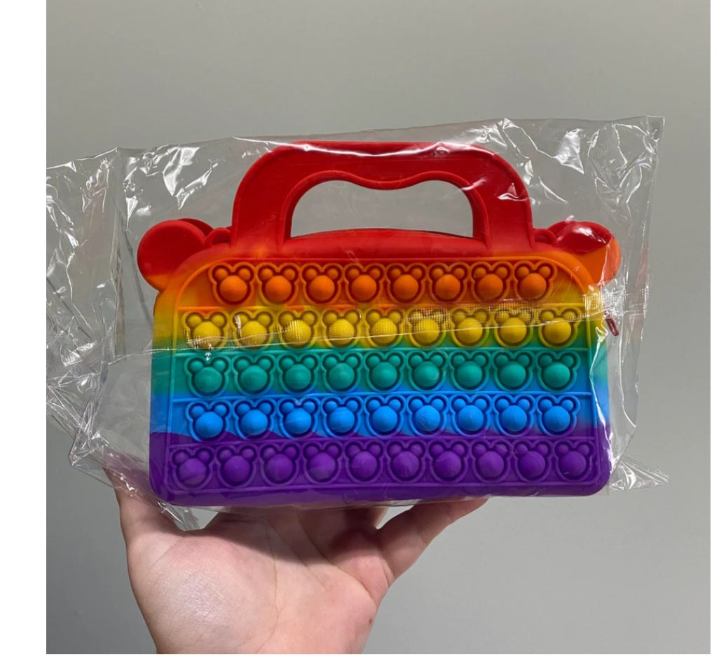 Rainbow Chain Bubble Bag