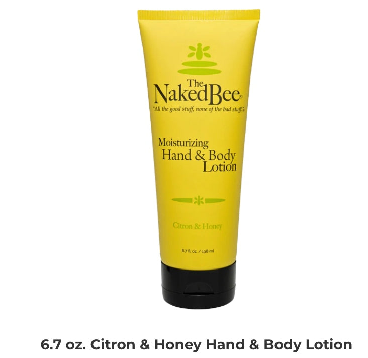 Naked bee citron & honey 6.7 oz.