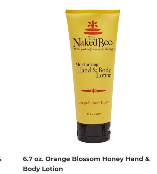 Naked bee orange blossom 6.7 oz