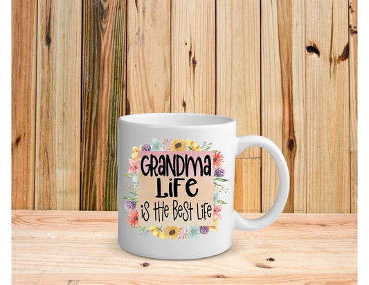 Grandma life mug